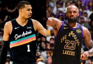 Wembanyama quebra recorde em 26 minutos, e LeBron brilha aos 40 anos na NBA
