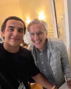Marcelo Sangalo publica foto ao lado de Caetano Veloso • Reprodução/Instagram