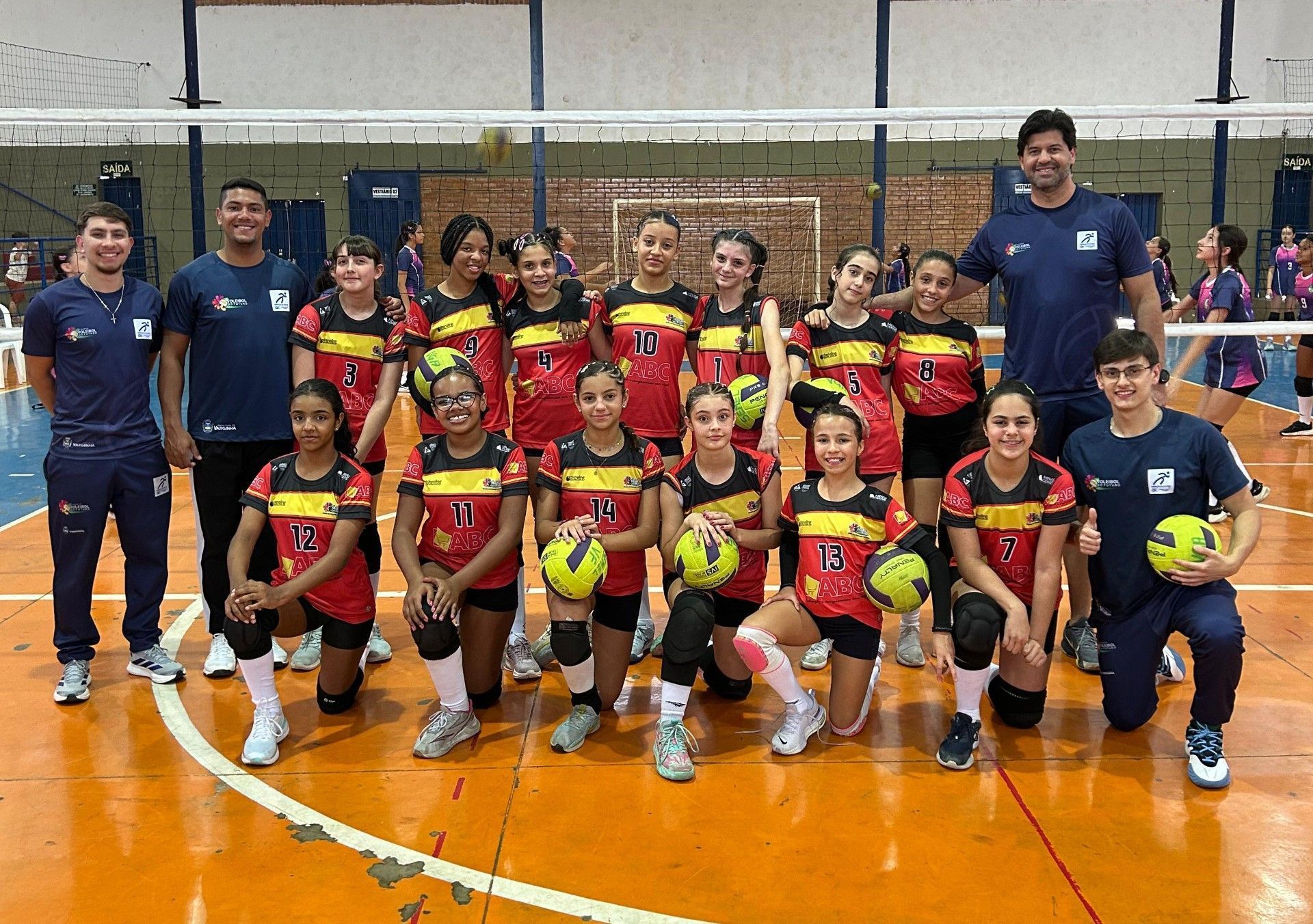 Varginha disputa Festival de Vôlei Sub-14 em Santo Antônio do Amparo