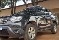 Polícia Civil investiga homicídio e carro queimado em Poços de Caldas