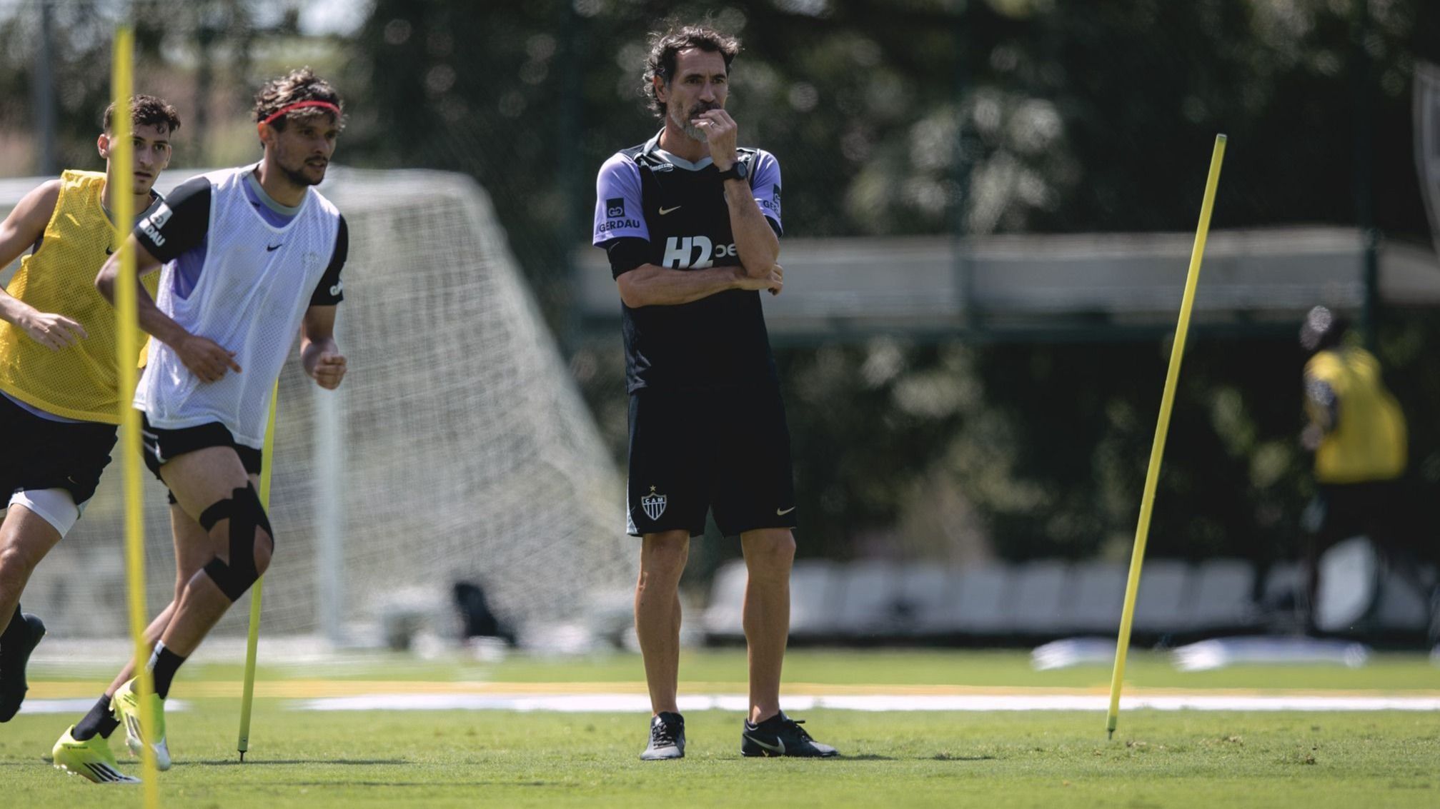 Escalação do Atlético: 'Barba' deve mudar esquema para clássico contra Cruzeiro