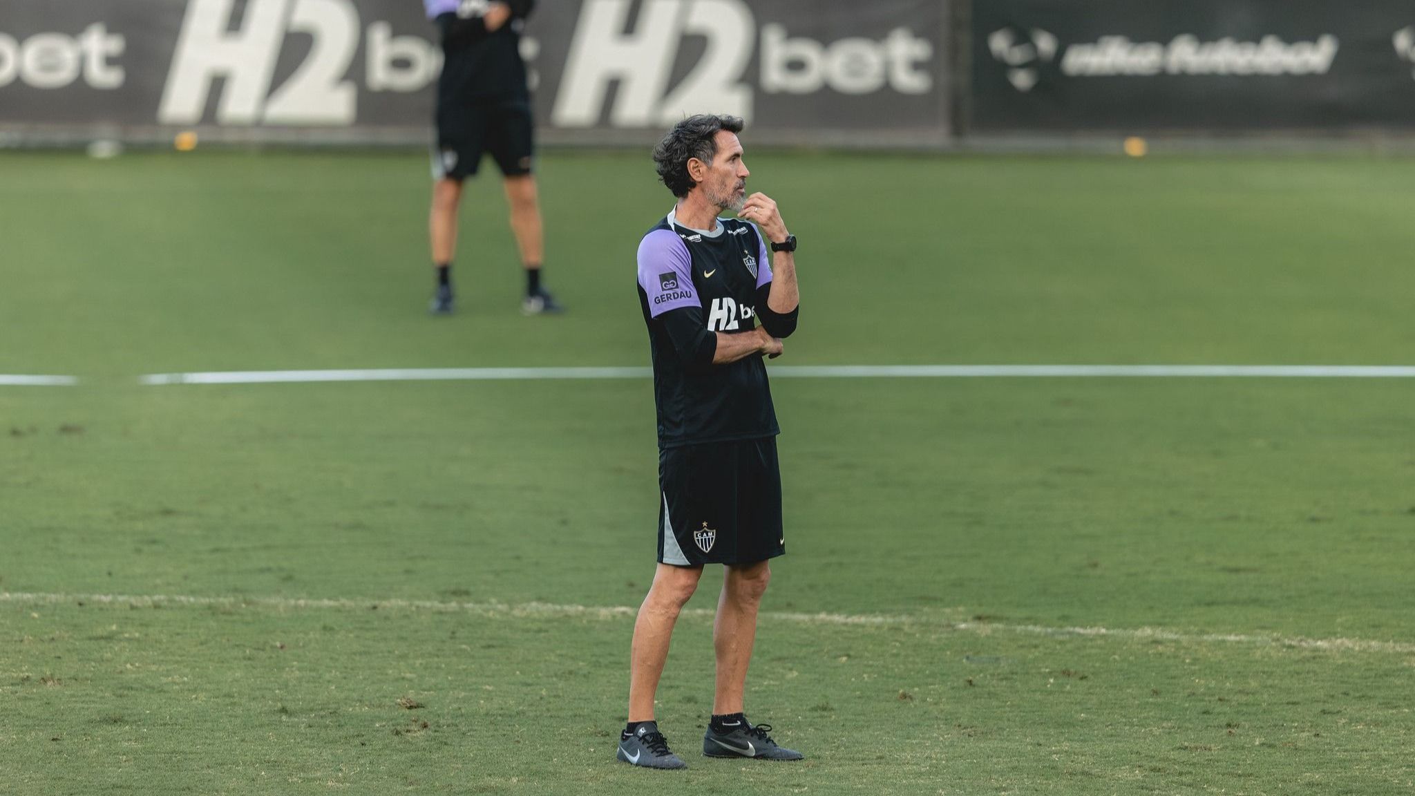 Escalação do Atlético: 'Barba' pode mudar time para duelo com Puerto Cabello pela Sula