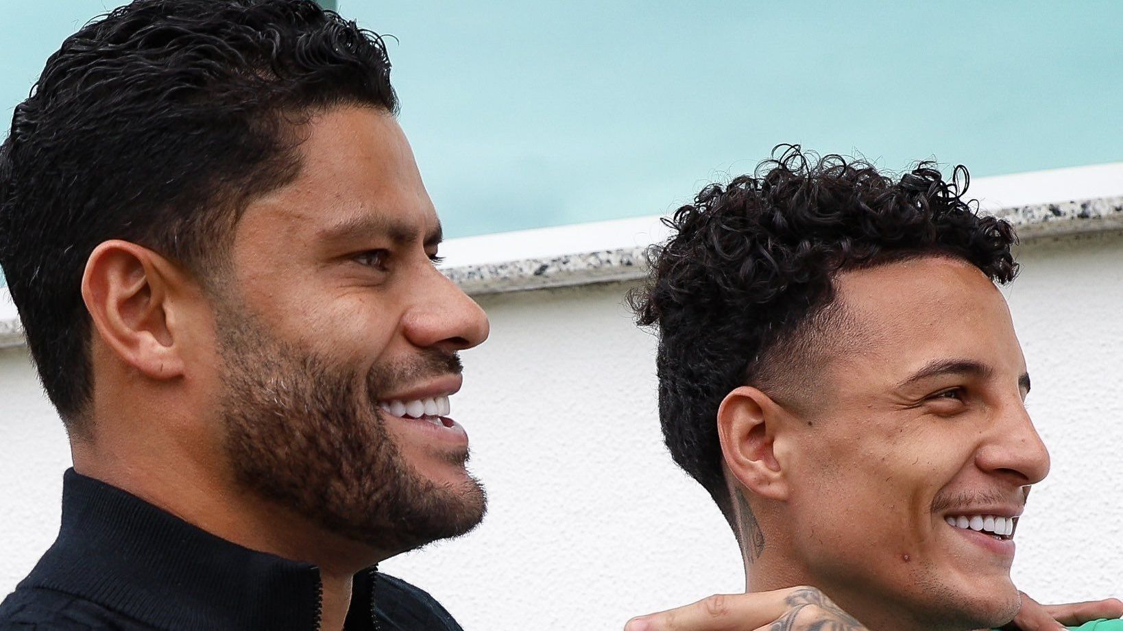 Fluminense: Hulk tem ‘resenha’ com Arana em chegada ao CT Carlos Castilho