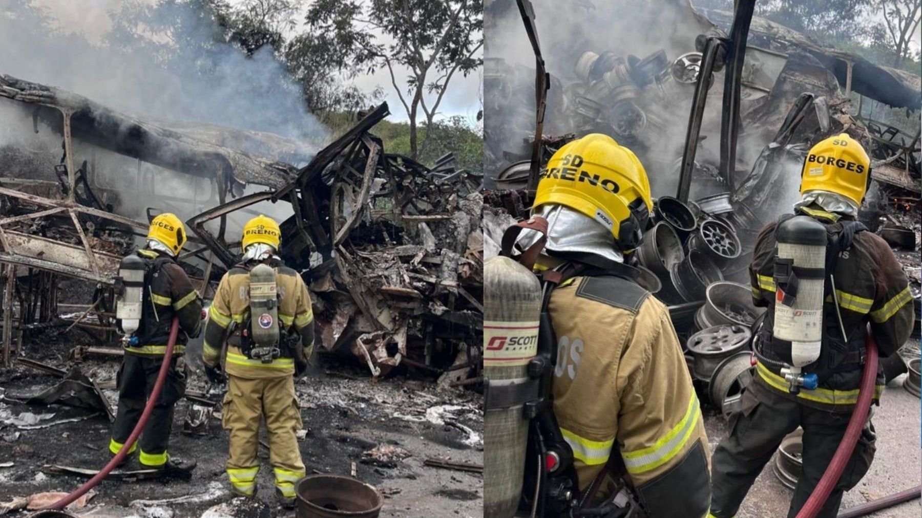 Sobe para oito o número de mortos em acidente na BR-251, em Salinas