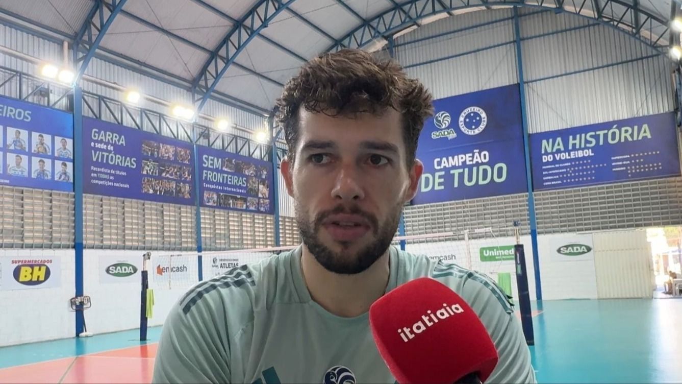 Ponteiro do Sada Cruzeiro projeta final da Superliga Masculina e avalia preparação