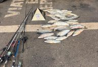 Dois homens são presos por pesca em local proibido no Rio Grande