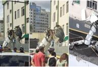 Vídeo mostra destruição após queda de avião em BH: 'Vai explodir'