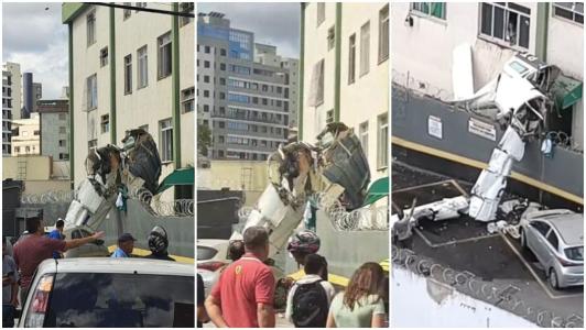Avião cai em BH