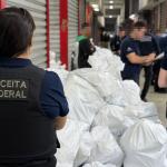 Megaoperação no Brás: Receita estima apreender R$300 milhões em produtos falsificados
