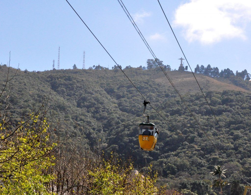 Teleférico de Poços de Caldas para por 20 dias para trocar cabo de aço