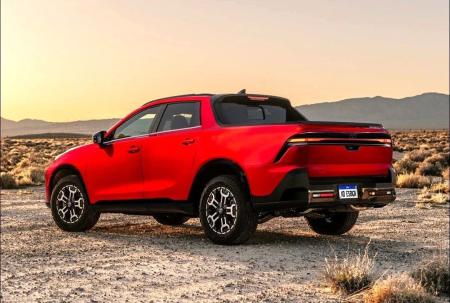 Projeção picape Toyota