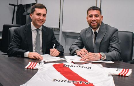 River Plate anuncia contratação de Otamendi