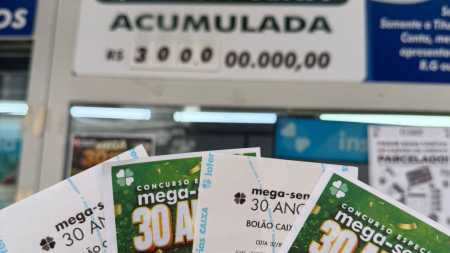 Mega-Sena 30 anos sorteia R$ 300 milhões