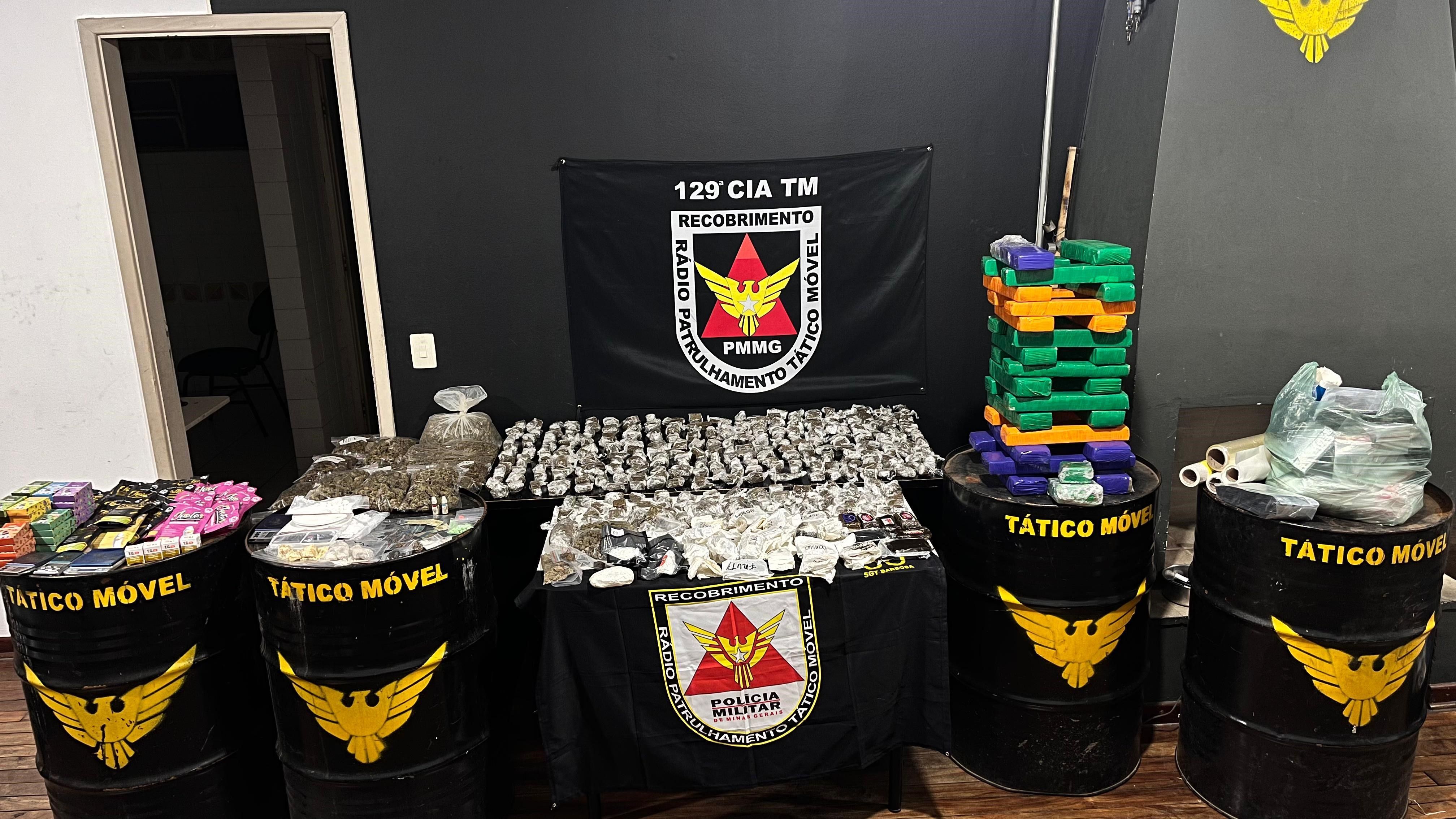 Esquema de tráfico com apoio de motoboys é desarticulado em Poços de Caldas
