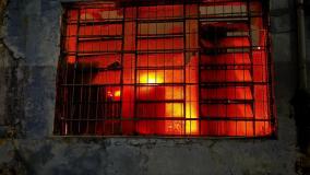 Incêndio em galpão no Calafate