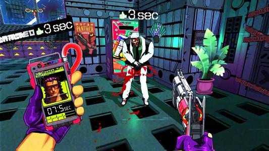 Mullet Madjack está disponível para Nintendo Switch 2 • Divulgação/Hammer95