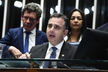 Reginaldo Lopes, Rodrigo Pacheco e a senadora Eliziane Gama (PSD-MA)