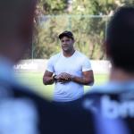 Hulk se despede de companheiros do Atlético na Cidade do Galo; veja imagens