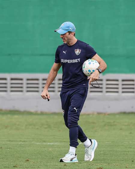 Luis Zubeldía, treinador do Fluminense