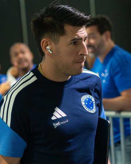 Lucas Villalba, zagueiro do Cruzeiro • Celo Gil/Cruzeiro