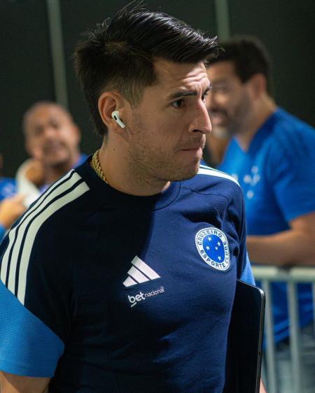 Lucas Villalba, zagueiro do Cruzeiro • Celo Gil/Cruzeiro