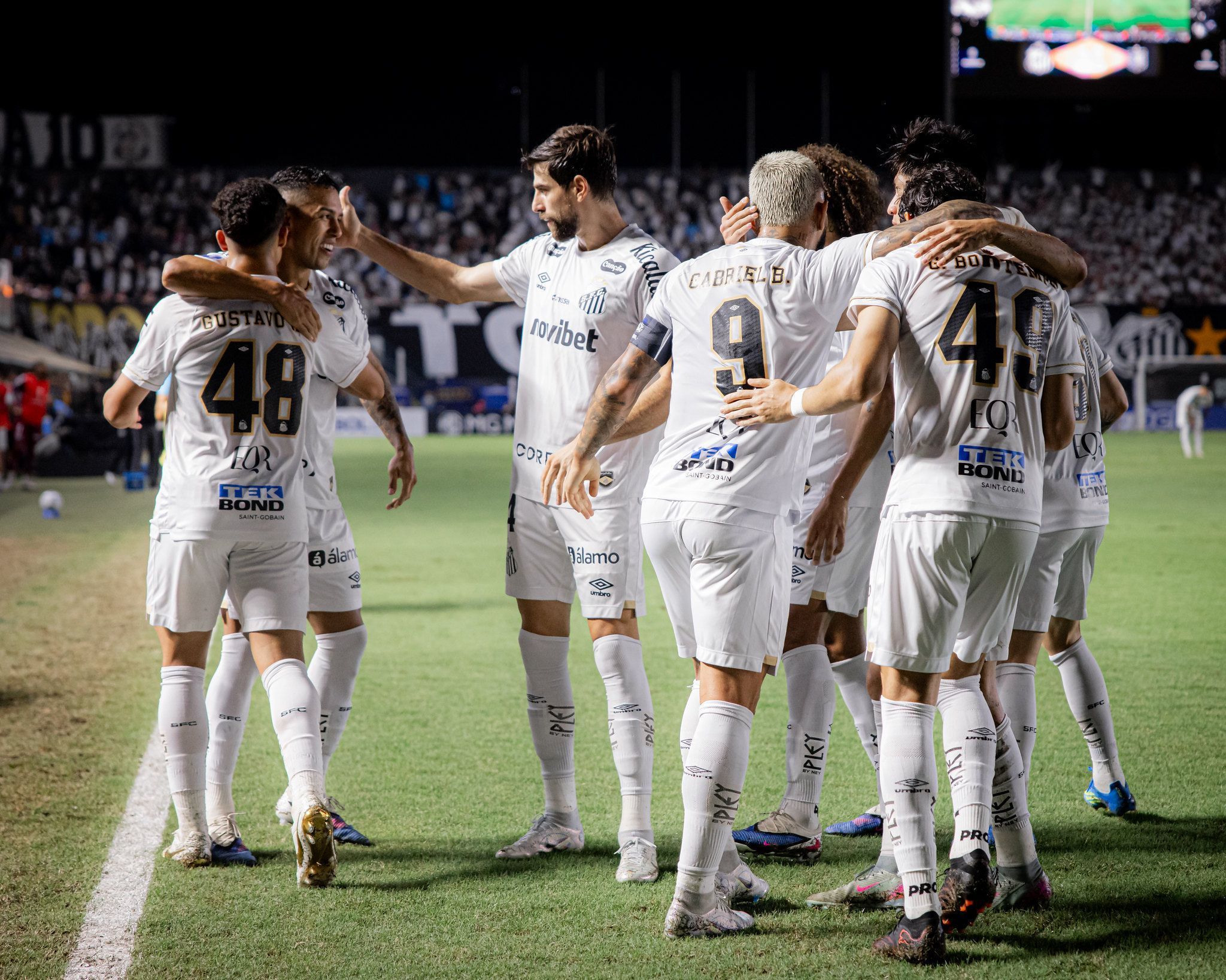 Quem o Santos enfrentará nos playoffs da Copa Sul-Americana