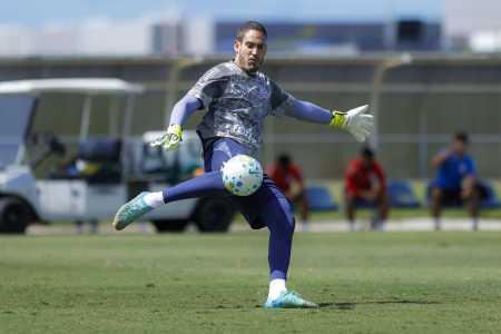 Ronaldo volta a treinar no Bahia após lesão no cotovelo • Rafael Rodrigues/EC Bahia