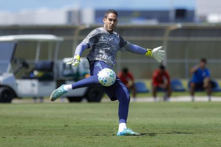 Ronaldo volta a treinar no Bahia após lesão no cotovelo • Rafael Rodrigues/EC Bahia