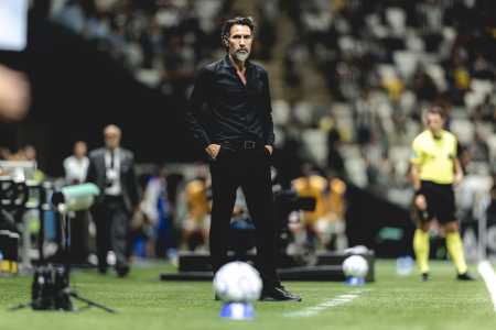 Eduardo Domínguez, técnico do Atlético