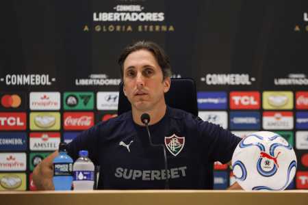 Luis Zubeldía, treinador do Fluminense