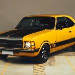 Dupla de Chevrolet Opala é leiloada por R$ 1 milhão em São Paulo