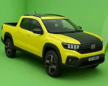 Projeção nova Fiat Strada