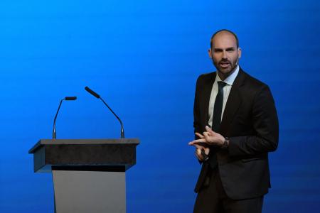Paulo Figueiredo e Eduardo Bolsonaro pedem sanções contra ministros do STF nos EUA