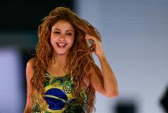 Shakira se apresentou no RJ