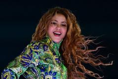 Shakira em show em Copacabana no Rio