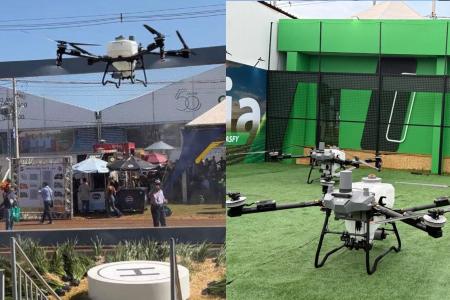 Na Agrishow, drones consolidam nova era de eficiência e economia no campo brasileiro