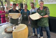'Super Queijo': maior queijo de cabra do Brasil é atração do Made In Minas em BH