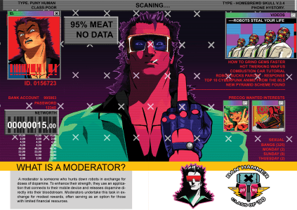 Mullet Madjack está disponível para Nintendo Switch 2 • Divulgação/Hammer95