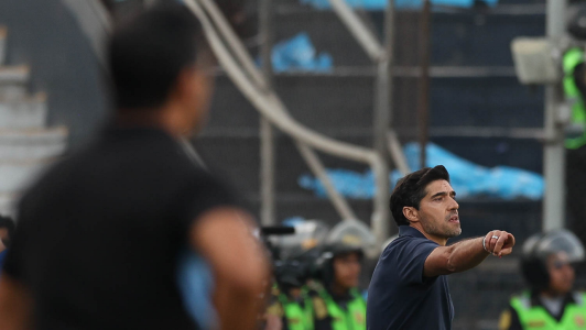 Abel Ferreira comandou o Palmeiras contra o Sporting Cristal • Cesar Greco/Palmeiras
