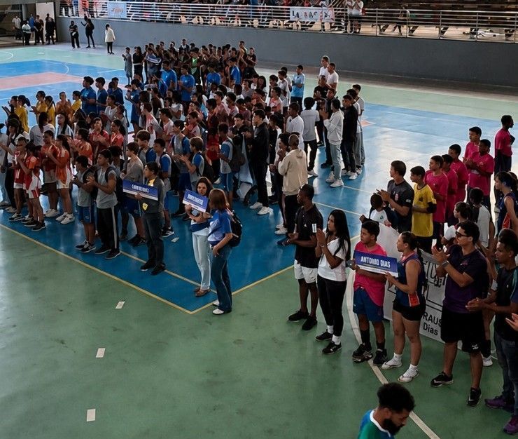 Cerimônia marca abertura oficial da etapa microrregional do JEMG em Ipatinga