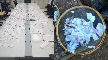 Bilhetes achados em presídio levaram à prisão de Deolane; veja imagens • Foto: Redes Sociais