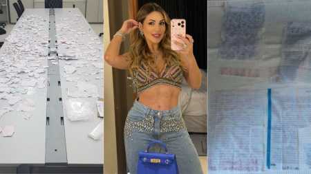 Bilhetes achados em presídio levaram à prisão de Deolane; veja imagens