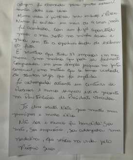 Deolane Bezerra escreve carta na prisão