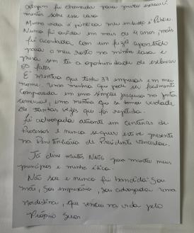 Deolane Bezerra escreve carta na prisão