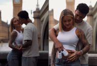 Influenciadora Bruna Rotta anuncia gravidez do primeiro filho com o jogador Kauã Elias