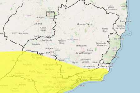 Tempestades em MG: veja lista das 147 cidades sob alerta nesta terça (26) • Reprodução/ Redes sociais