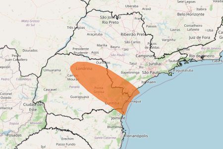 Chuvas intensas em SP: veja lista das 30 cidades sob alerta neste sábado (9) • Reprodução/ Inmet
