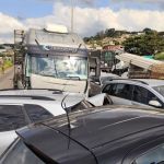 Pista do Anel Rodoviário, em BH, é parcialmente liberada após engavetamento