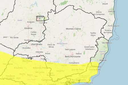 Chuvas intensas em MG: veja lista das 264 cidades sob alerta até domingo (17) • Reprodução/ Inmet