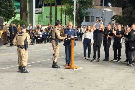 Coronel Cleide assume o comando-geral da PMMG e é oficializada como 1ª mulher no cargo • Renato Rios Neto/ Itatiaia